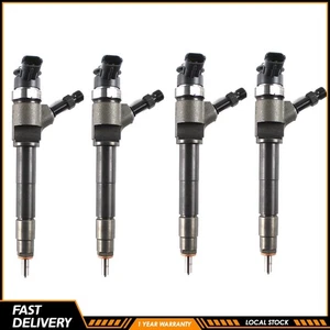 4X Fuel Injector 0445110249 for BOSCH Ford PK Ranger BT50 3.0L C/R WE0113H50 - Picture 1 of 6