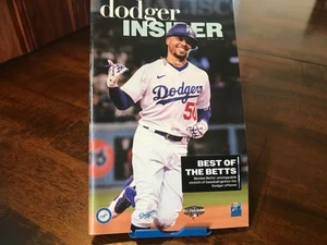 DODGER INSIDER Magazine Mookie Betts Los Angeles Dodgers June 2022~NEW~FREE SHIP - Picture 1 of 2