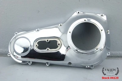 Harley Softail Heritage Classic 2003 cubierta de embrague primaria exterior cromo #4129 Foto 1 de 4