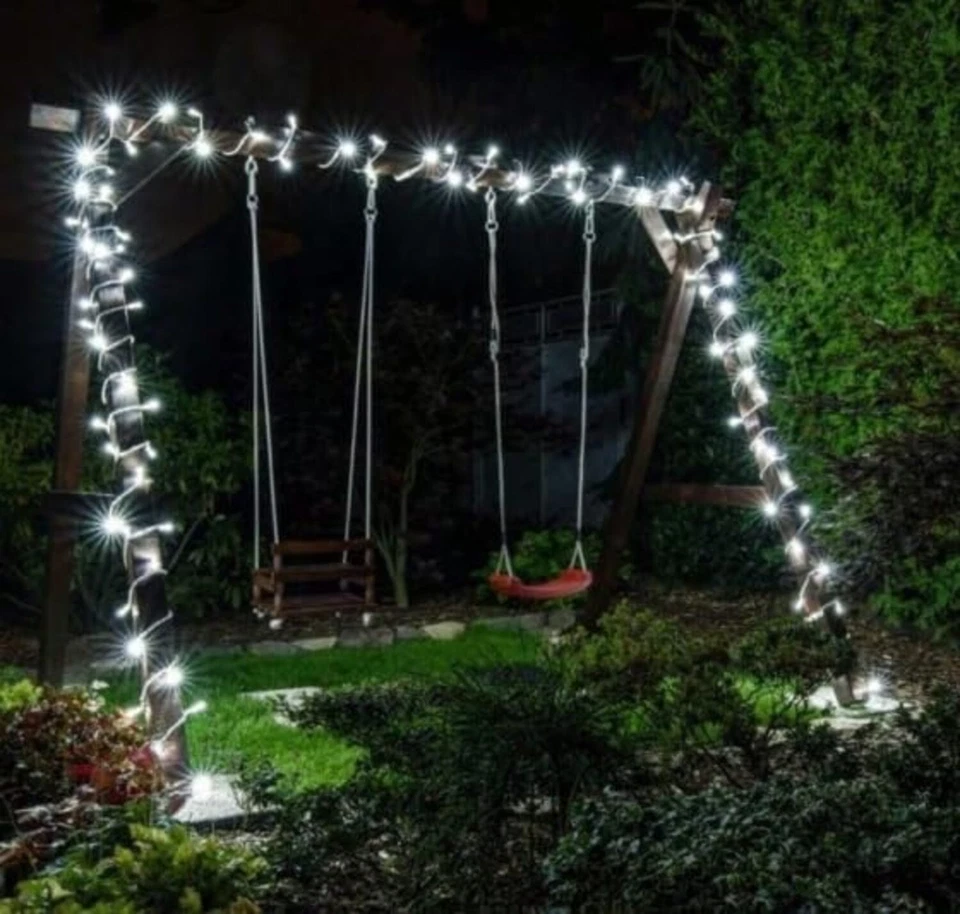 Catena Luminosa Natalizia 4000 LED da 100 Metri Con 8 Modalità Di luce - Immagine 1 di 1