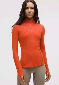 lululemon Define Jacket Nulu NWT full length Sunburst Orange - Picture 1 of 6