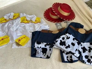 2 Stück Kinder Disney Toy Story Jesse Kostüme - Hüte, Shirts, Hosen - Bild 1 von 5