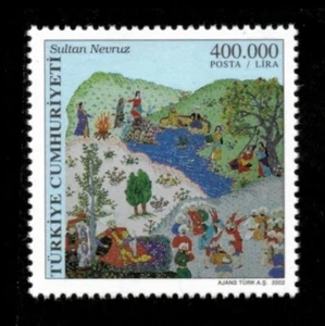 Turkey 2002 - Sultan Nevruz Festival - Individual Stamp - Scott 2821 - MNH - Picture 1 of 1