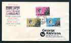 1962 China Hong Kong QEII Centenary set stamps on Local FDC First Day Cover (5)