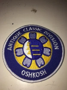 EAA Antique Classic Division Patch Oshkosh Wisconsin Airplane - Picture 1 of 3