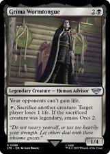 FOIL GRIMA WORMTONGUE x4 mtg NM Lord of The Rings:Tales of Middle-Earth 4 Unc