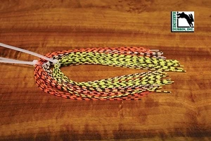 Gambe in gomma barrate Hareline Grizzly - Taglia media (GRM) * Stock 2024 * - Foto 1 di 1