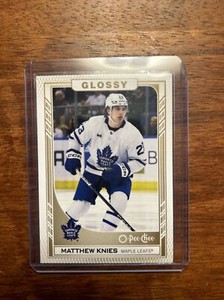 2023-24 Upper Deck OPC Glossy - Matthew Knies #R-24 Toronto Maple Leafs