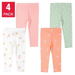 Confezione 4 Pantaloni Pekkle Bambina 3M,6M,18M - Foto 1 di 5