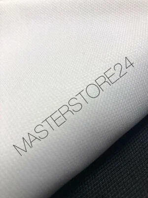 MASTERSTORE24 TELA ACUSTICA DIFFUSORI BIANCO / BIANCA TESSUTO TELINA TESSUTO GRIGLIE TASCHE