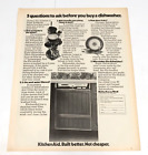 1972 aide à la cuisine lave-vaisselle filtre Kool cigarettes annonce imprimée 10,5 x 13,5