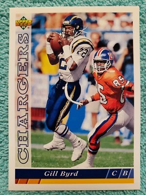 1993 UPPER DECK GILL BYRD #149 SAN DIEGO CHARGERS  - Image 1 of 4
