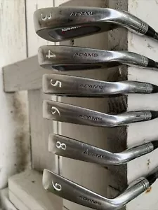 Adams Golf Assault VMI Iron (6-pc) Set 3 4 5 6 8 9 Graphite Shafts ***NO #7 RH - Picture 1 of 15