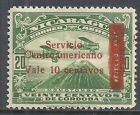 Nicaragua stamps 1935 YV Airmail 126  MLH  VF