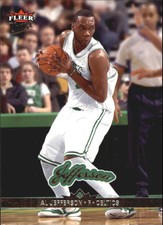 2006-07 Ultra Boston Celtics Basketball Card #8 Al Jefferson