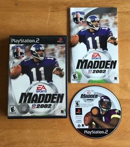 Videojuego de fútbol americano Madden NFL 2002 PlayStation 2 PS2 CIB completo probado - Imagen 1 de 3