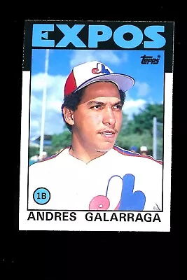 1986 Topps Traded #40T Andres Galarraga Montreal Expos RC Rookie Card QTY - Image 1 of 2