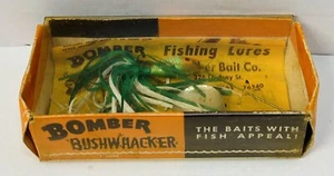 Vintage Bomber Bushwhacker Fishing Lure w/ Box #5443 - Picture 1 of 11