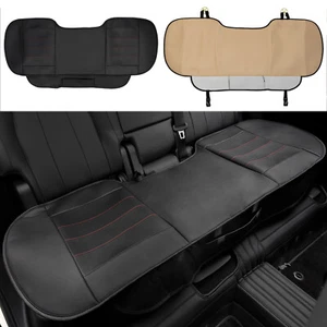 Universal PU Leather Car Rear Seat Cover Back Bench Cushion Half Protector Pad - Picture 1 of 6