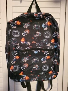 My Hero Academia Backpack Bag Anime Black Chibi Ochaco Deku Midoria Todoroki MHA - Picture 1 of 4