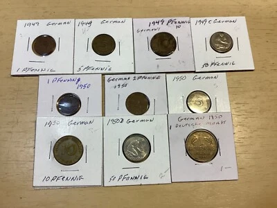 germany 21 coin collection lot - Image 1 of 2