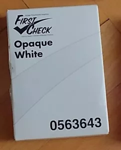 Kodak First Check Opaque White 0563643 OKI DP-7000 Alps MD 1000 1300 - Picture 1 of 2
