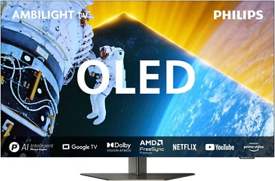 Philips Ausstellungsstück 42OLED809 Ambilight 4K OLED Smart TV - 42-Zoll Display - Bild 1 von 4