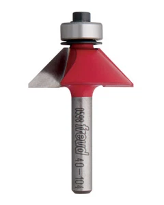 Freud 40-104 Carbide Chamfer Router Bit 1-11/32 Dia. x 1-11/32 x 2-3/16 L in. - Imagen 1 de 1