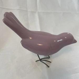 Rose Bird Metal Feet 8 1/2” X 8” Tall No Mark - Picture 1 of 6