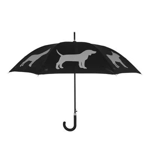 Elegante Protezione Presso Ogni Maltempo: Riflettente Ombrello Con Design Cani - Foto 1 di 7