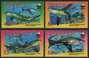 Tokelau 2002 - Mi-N.o 322-325 ** - Estampillada sin montar o nunca montada - tiburones/tiburones - Imagen 1 de 1
