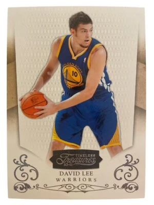 Panini National Treasures 2010-11/25 David Lee #46 Warriors Foto 1 de 2