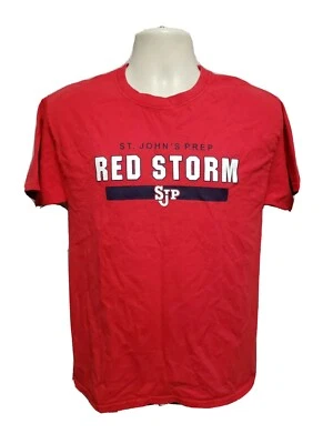 Champion SJP St Johns Prep Red Storm Adult Medium Red TShirt - Image 1 of 4