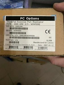 Lenovo ThinkPad Essential Port Replicator Port Replicator für Lenovo 250510W - Bild 1 von 2