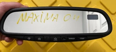 Espejo retrovisor Nissan Infiniti 2004-2015 atenuación automática con brújula OEM Foto 1 de 4