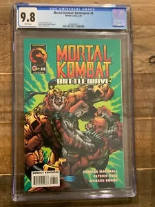 🔥 🔥 CGC 9.8 MORTAL KOMBAT BATTLEWAVE 4 1995 Malibu Comics 🔥 🔥 - Picture 1 of 2