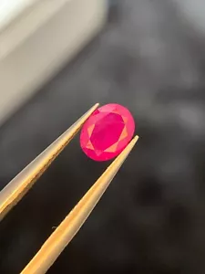 1.10 Carats Beautiful Natural Ruby From Afghanistan Unheated/Untreated - Picture 1 of 8