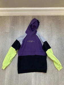 Zara BLUE BOYS Purple Black KIDS Hoodie  Size 13-14 XL - Picture 1 of 3
