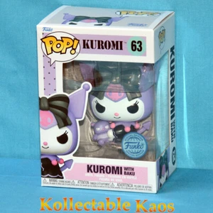 Sanrio - Kuromi con Baku Pop! Figura Vinilo (RS) #63 - Imagen 1 de 3