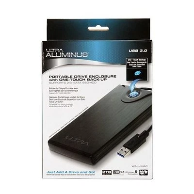 ULTRA - U12-43128 -  Aluminus USB 3.0 Portable Hard Drive Enclosure  - Image 1 of 4