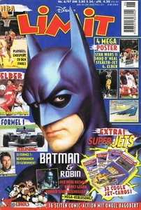 DISNEY LIMIT #6 1997 GERMAN MAGAZINE cover GEORGE CLOONEY (as BATMAN) - Picture 1 of 1