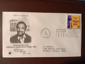 33-CENT 1999 FDI "TENNESSEE WILLIAMS" CELEBRANDO EL SIGLO XX 1940/1949 - Imagen 1 de 1
