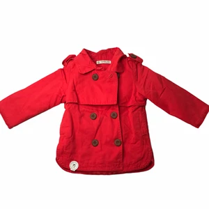Kid's Youth Girls Coat TOPFEELING Size 4T.  Red. Buttons. - Picture 1 of 11