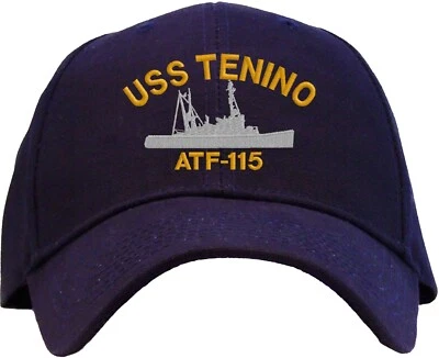 Gorra de béisbol bordada USS Tenino ATF-115 - Disponible en 3 colores Foto 1 de 2