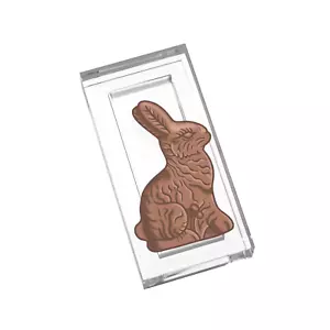 Chocolate Bunny - Easter Candy - Custom Printed - Minifig Candy Food Accessory - Picture 1 of 1