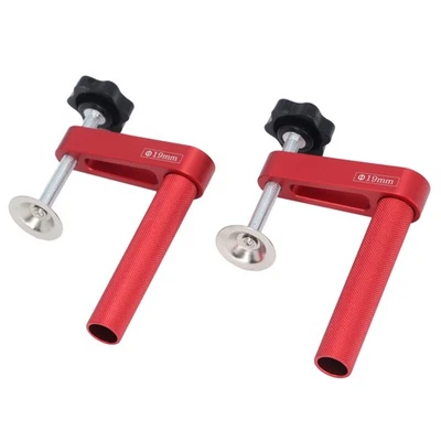 2x Bench Dog Clamp Hold Down Bench Hole Clamp Woodworking Tools 19mm - Image 1 of 4