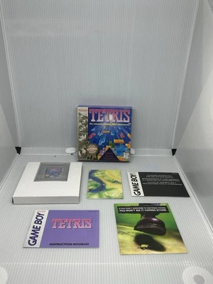 Tetris Nintendo Game Boy Players Choice CIB Complete In Box Inserts Manual - Image 1 of 4