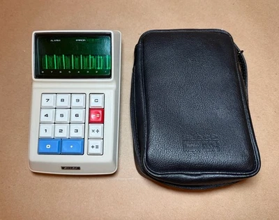 Calculadora Sharp EL-8 de colección con estuche negro *sin fuente de alimentación* sin probar Foto 1 de 4