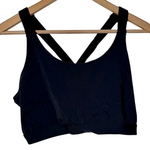TomboyX Peak Medium Impact Sports Bra Black Women’s Size 2X - Picture 1 of 3