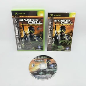 Microsoft Xbox Splinter Cell Pandora Tomorrow Complete Tested & Working Ubisoft - Picture 1 of 5